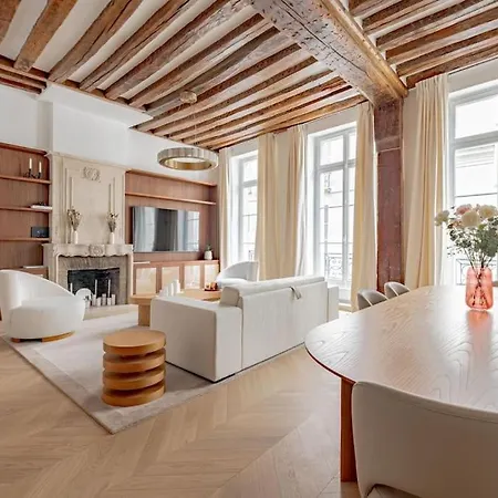 Appartamento Stylish Rue Des Rosiers Gem Brand New 2-bedr